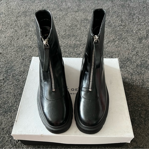 kurt geiger stint front zip boots new with small flaw - Picture 10 of 13